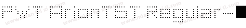 PWT ArionTST Regular字体转换
